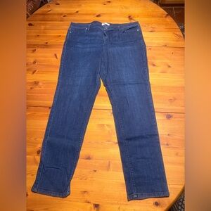 J. Jill Dark Blue Straight Leg Jeans